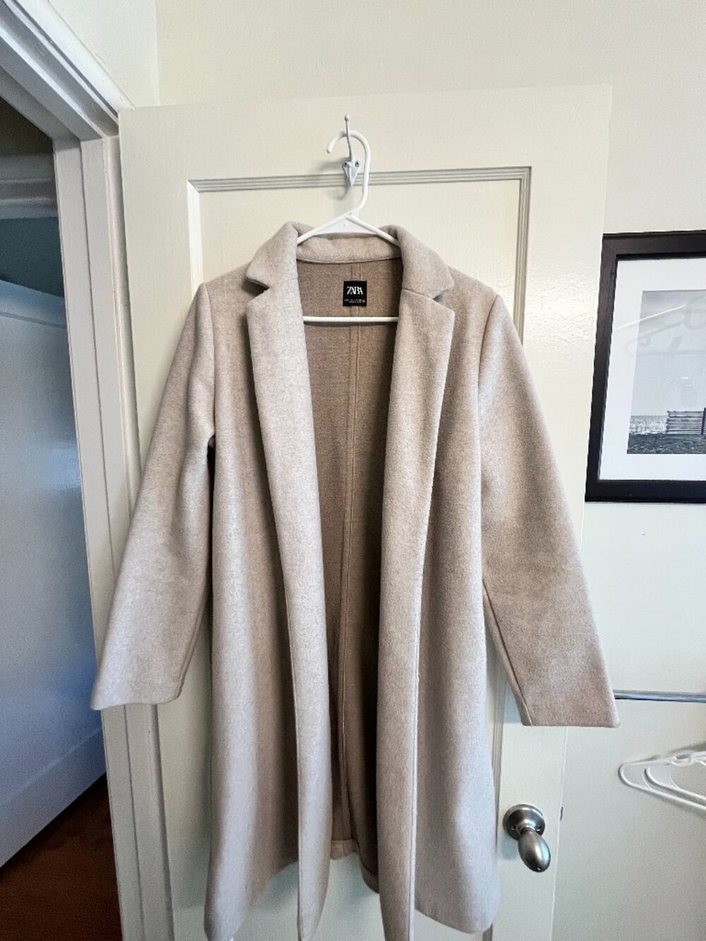 Zara Light Tan Coat